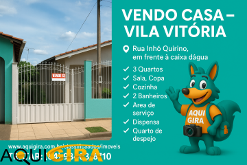 Vendo Casa - Vila Vitória