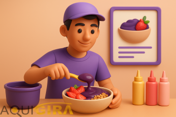 BATEDOR, MONTADOR DE AÇAÍ | ﻿QUIOSQUE DO AÇAI