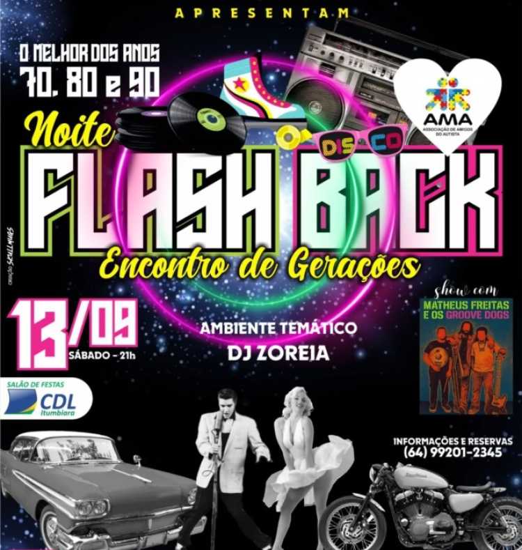 NOITE FESTA FLASH BACK