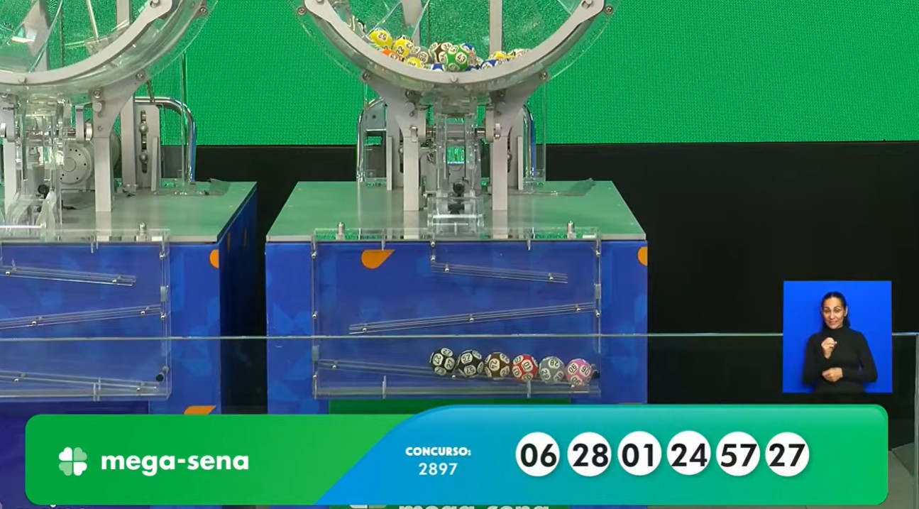 Mega-Sena, concurso 2.897: aposta única leva prêmio de R$ 99 milhões