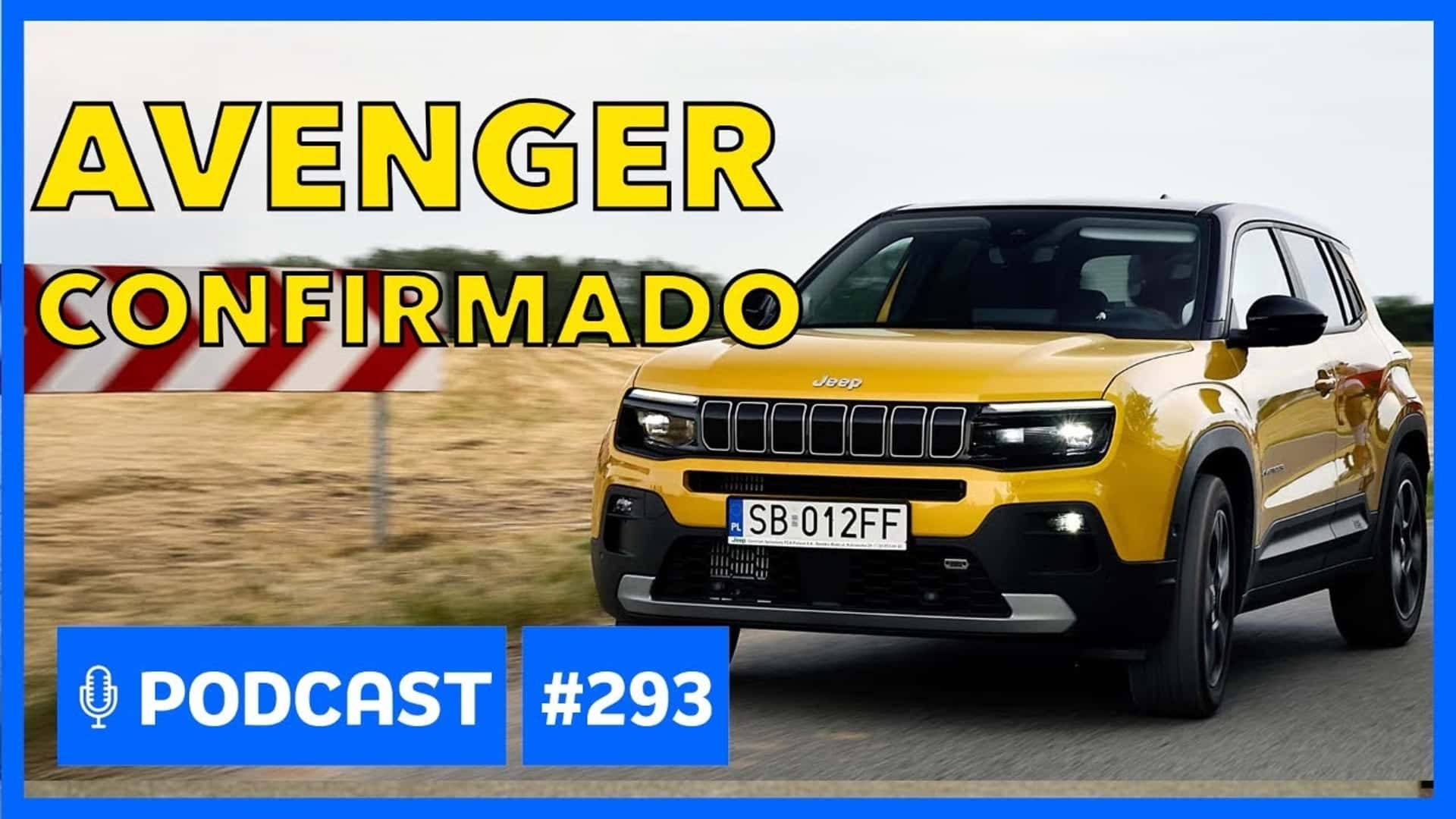 PODCAST MOTOR1 #293: AVENGER CONFIRMADO, COROLLA CROSS SEM ESTOQUE