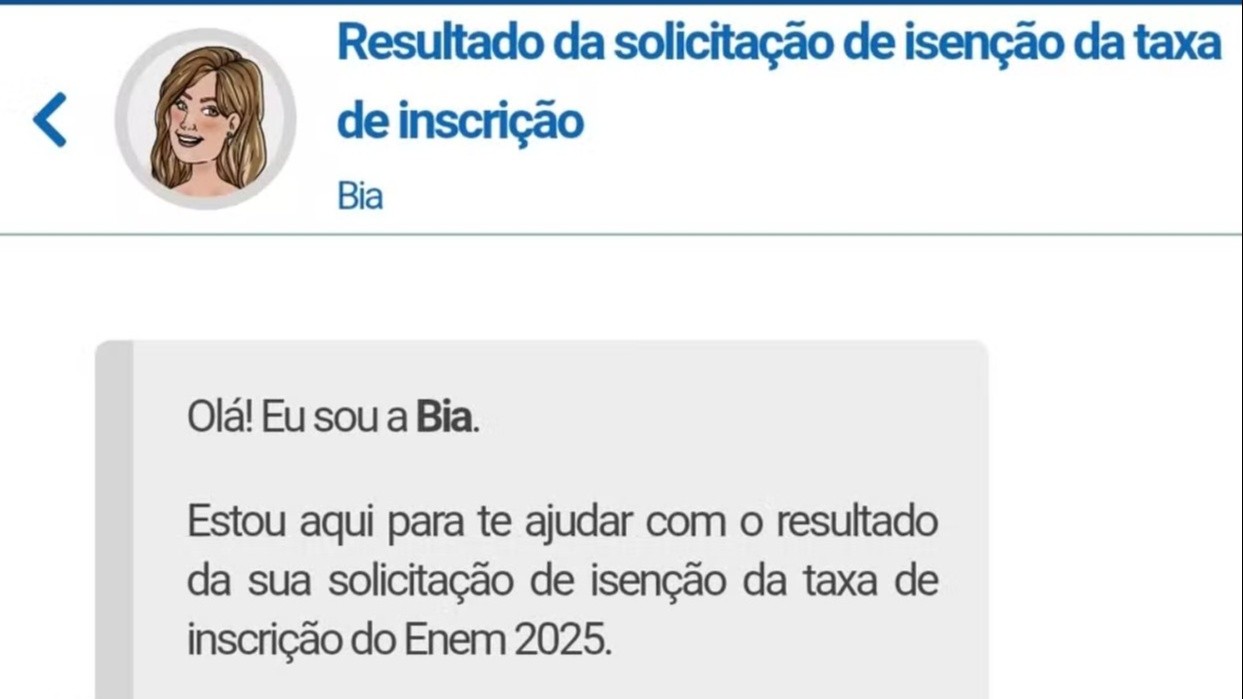 Enem 2025: resultado dos pedidos de isenção da taxa é divulgado