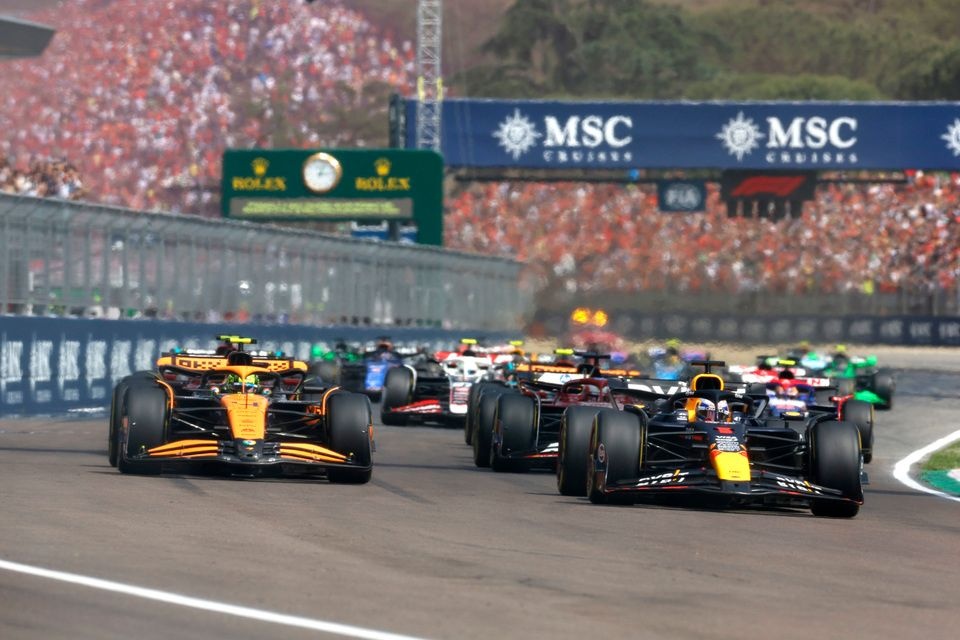 F1: Horários, previsão do tempo e como assistir ao domingo de corrida do GP da Emilia Romagna, em Ímola